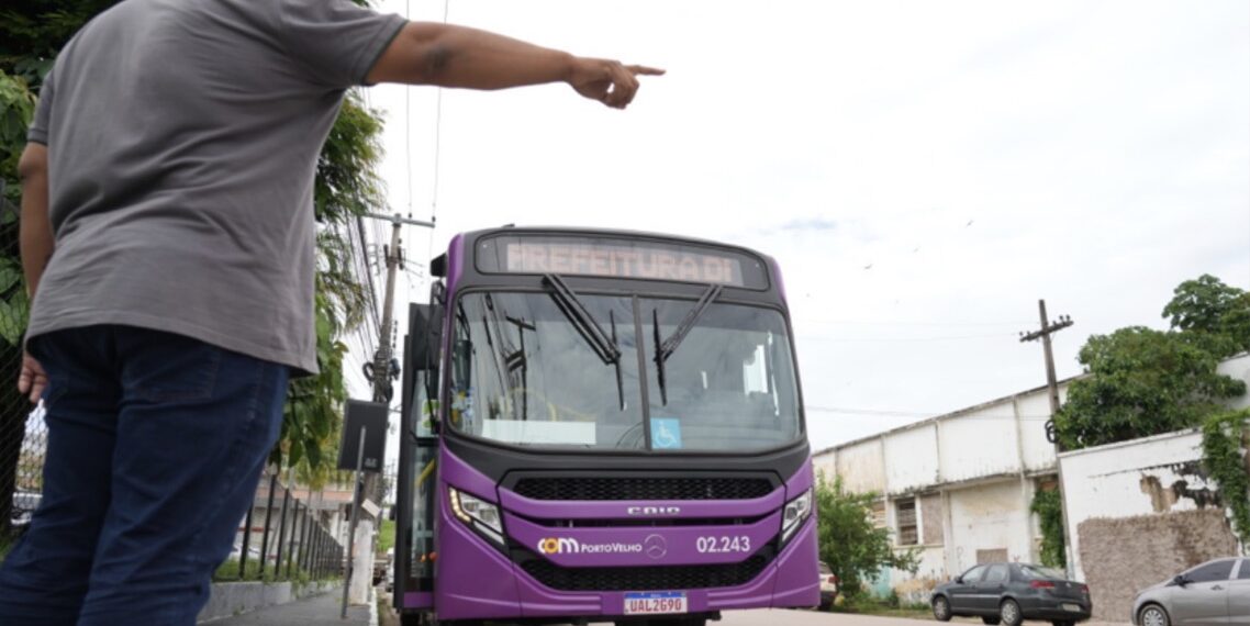 Transporte público será gratuito em Porto Velho nos dois turnos