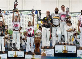 Atletas de Jaru conquistam três pódios em campeonato de capoeira em Alta Floresta d’Oeste