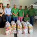 Cooperativa de reciclagem atingida por incêndio recebe cestas básicas do Ecoparque Porto Velho