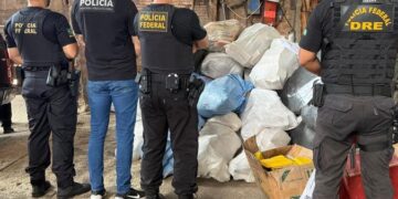 PF incinera mais de 1,3 tonelada de drogas em Rondônia