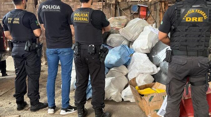 PF incinera mais de 1,3 tonelada de drogas em Rondônia