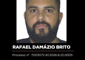 POLÍCIA CIVIL PROCURA RAFAEL DAMÁZIO BRITO