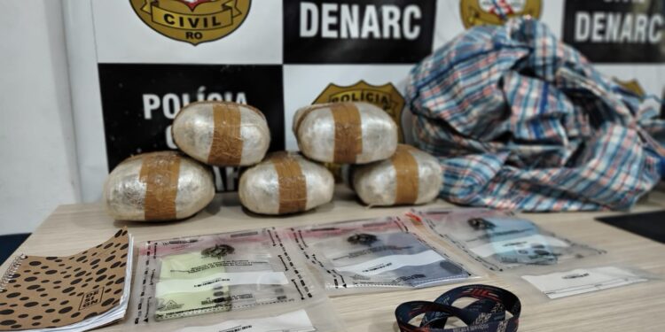 DENARC prende homem com 5 kg de skunk em imóvel do CV no Ayrton Senna, em Porto Velho