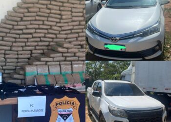 Skunk, arma e carros na zona sul: operação dá certo, mas suspeito “some como mágica” e deixa S10 é companheira para trás