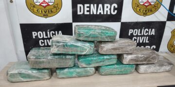 DENARC apreende 10 quilos de skunk durante operação na zona Sul