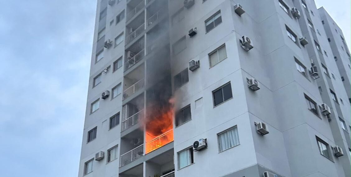 PM agradece apoio de moradores e funcionários durante incêndio em condomínio de Porto Velho