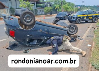Colisão entre Polo e Palio deixa motorista em estado gravíssimo na BR-364