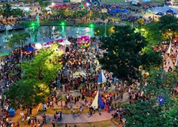 Sorteio de 50 bicicletas faz a alegria da criançada no Parque Cidade