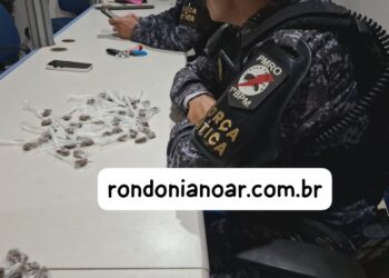 Adolescente escondido em carro de aplicativo é apreendido com drogas em Porto Velho