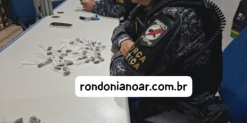 Adolescente escondido em carro de aplicativo é apreendido com drogas em Porto Velho