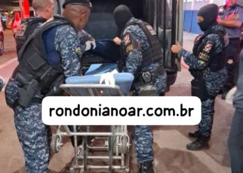 Suspeito fica gravemente ferido em confronto com a Polícia Militar em Porto Velho