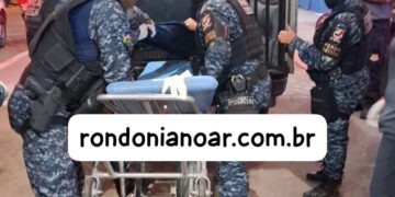Suspeito fica gravemente ferido em confronto com a Polícia Militar em Porto Velho