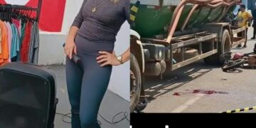 Mulher morre após ser atingida na cabeça por caminhão em acidente de moto em Porto Velho