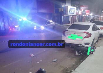 Acidente de moto deixa duas mortes na Av. Jatuarana, no Caladinho, em Porto Velho