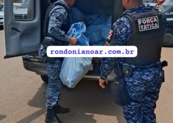 Responsável foge e PM apreende 101 kg de drogas em Porto Velho