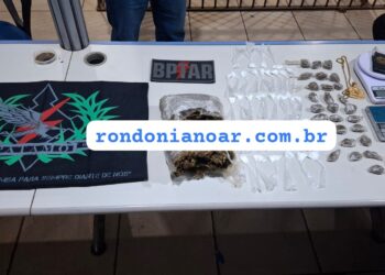 PATAMO apreende adolescente e drogas em campo de futebol em Porto Velho