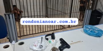 Suspeito de tráfico e rompimento de tornozeleira é preso com companheira em Porto Velho