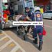 Motoboy fica ferido após colisão entre motocicletas na Avenida Abunã, em Porto Velho
