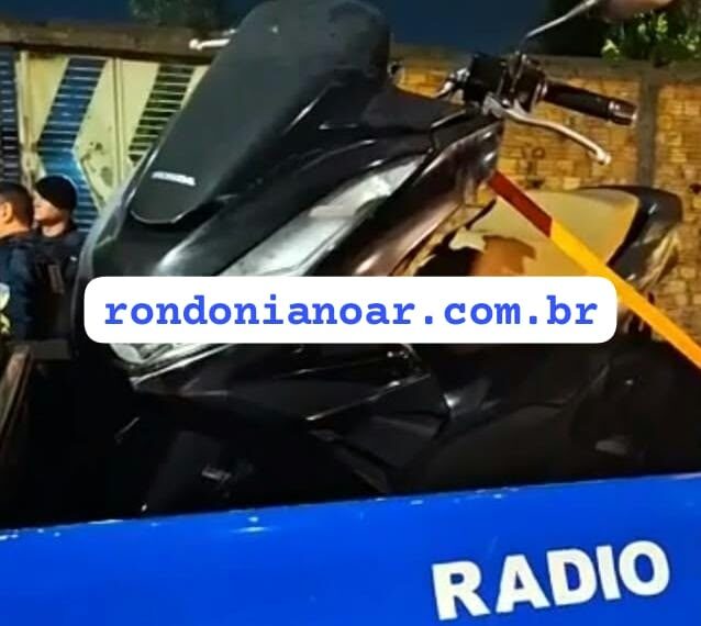 Motocicleta roubada é recuperada pela PM em residência na zona leste de Porto Velho