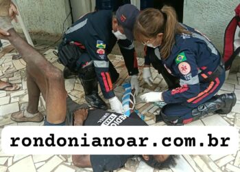 Homem é agredido com pedaços de madeira na zona Norte de Porto Velho