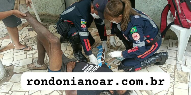 Homem é agredido com pedaços de madeira na zona Norte de Porto Velho