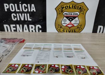 DENARC prende homem com MDMA e LSD durante operação em Porto Velho