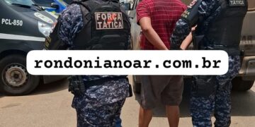 FORÇA TÁTICA: Dois homens são presos com cerca de 33 kg de maconha em carro de aplicativo na BR-364, em Porto Velho
