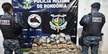 FORÇA TÁTICA DO 5º BPM LOCALIZA ENTORPECENTES EM IMÓVEL ABANDONADO NO BAIRRO SÃO FRANCISCO