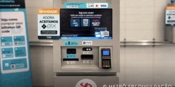 Metrô de São Paulo amplia uso do Pix no autoatendimento