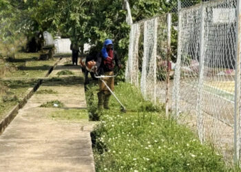 Complexo Poliesportivo Deroche, em Porto Velho, recebe serviços de limpeza