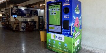 Máquinas de reciclagem que pagam via Pix chegam a Porto Velho