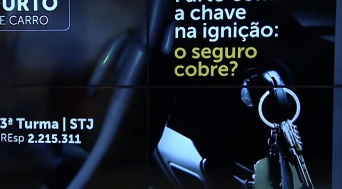 STJ Notícias explica se carro furtado com chave na ignição perde cobertura de seguro