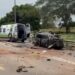 Entroncamento: Colisão entre carro e carreta deixa três feridos na BR-364, entre Ouro Preto do Oeste e Ji-Paraná