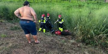 Motociclista morre em colisão frontal com caminhão bitrem na BR-364