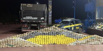 PRF realiza a terceira maior apreensão de cocaína de 2026